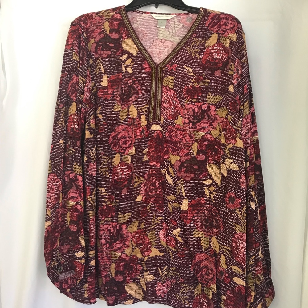 Christopher & banks Blouse, Size XL